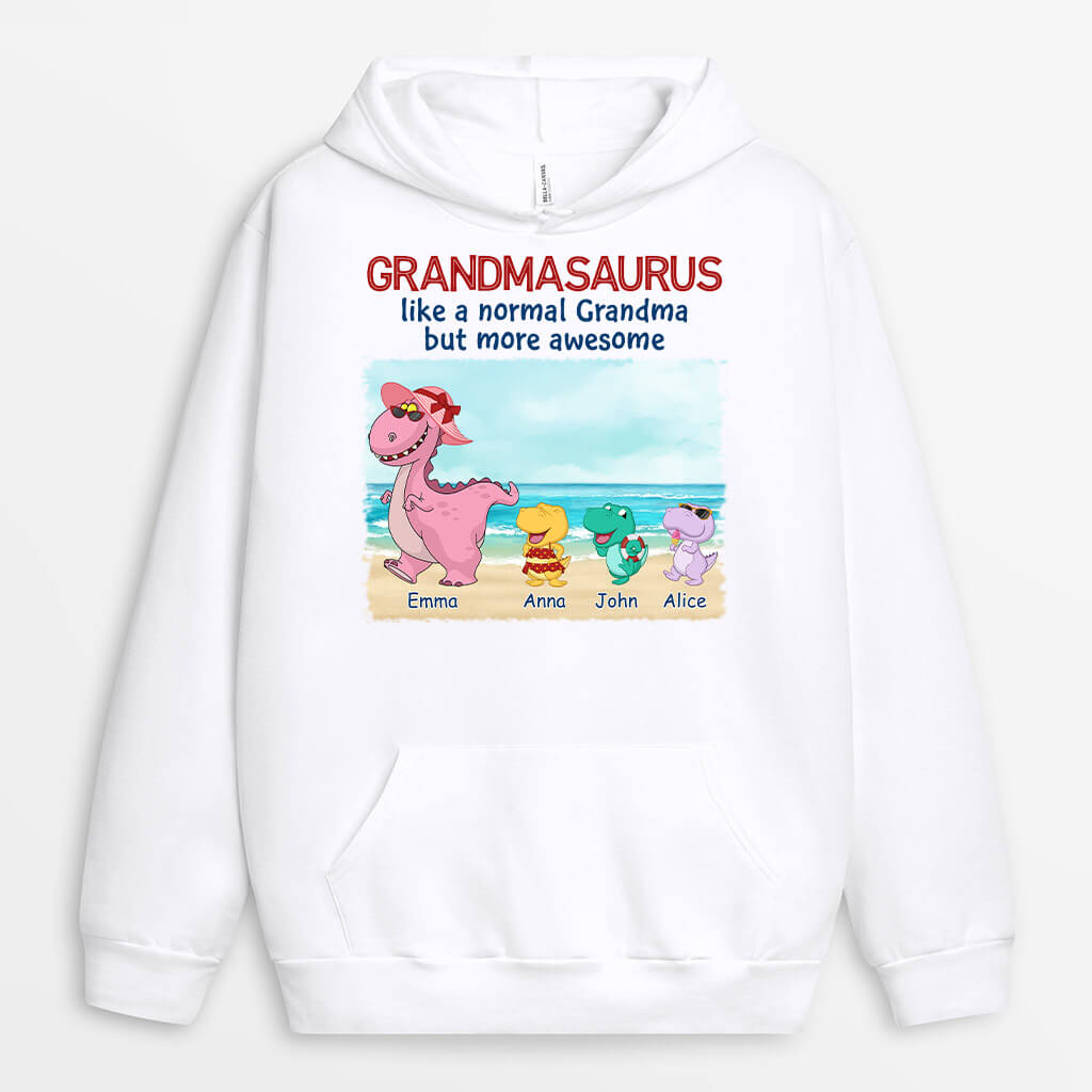 Personalized Grandmasaurus Hoodie