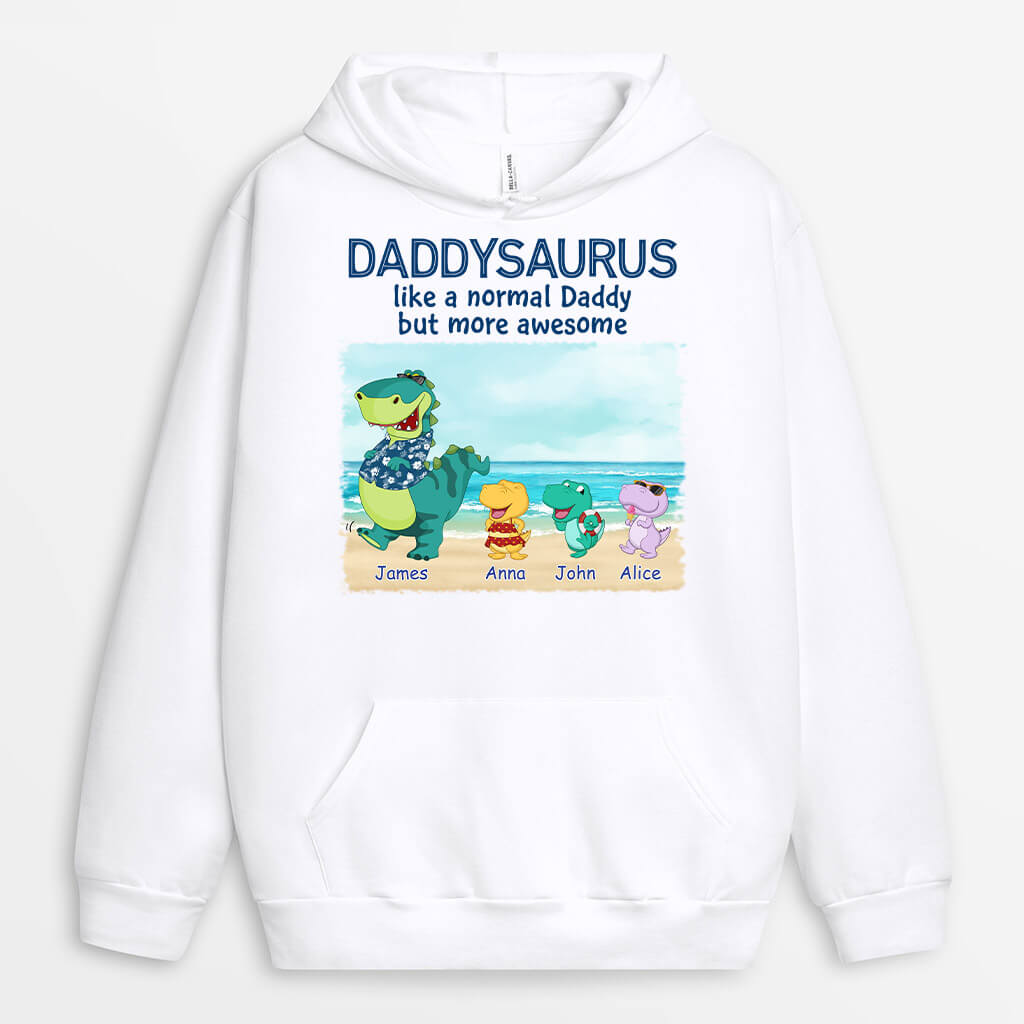Personalized Daddysaurus Hoodie