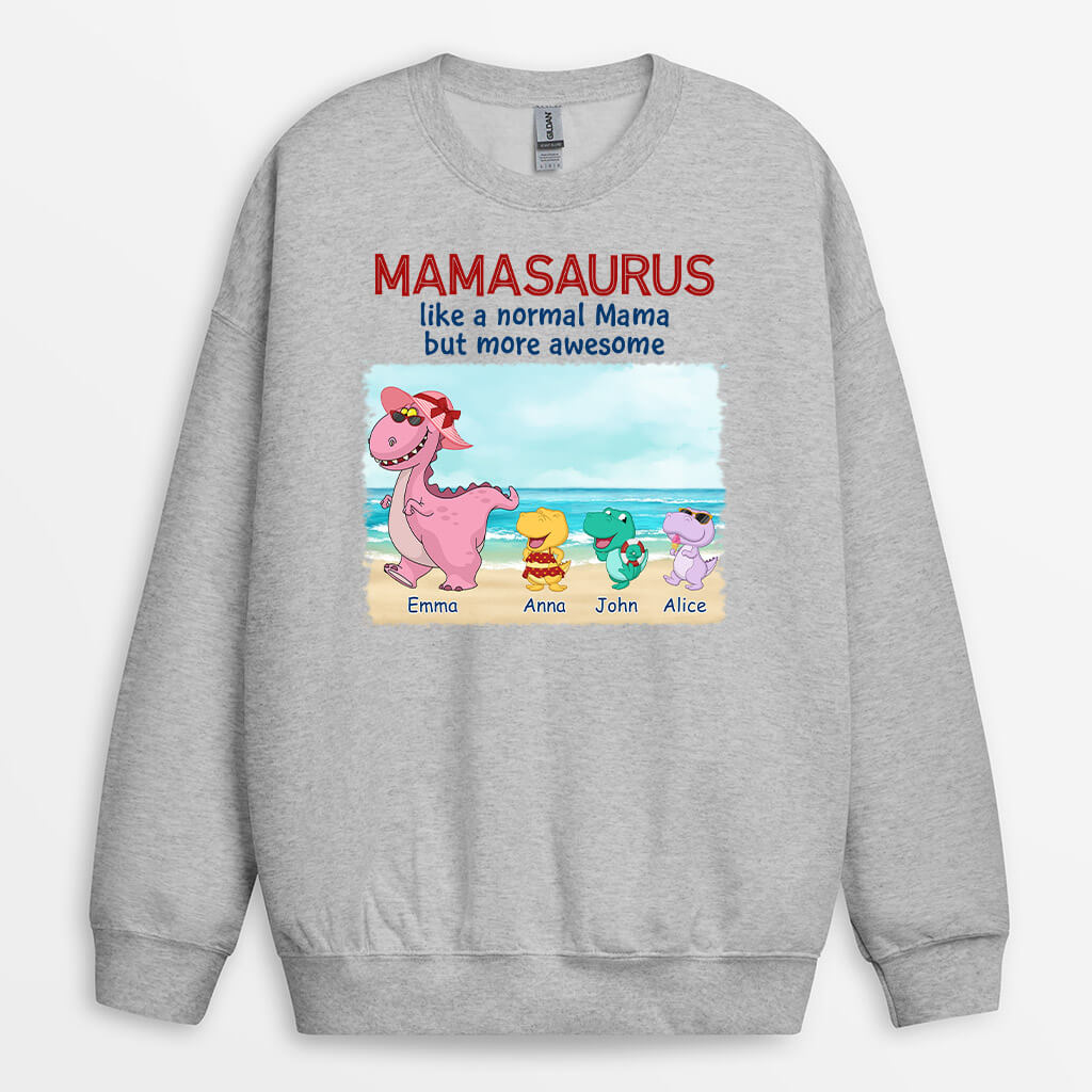 Personalized Grandmasaurus Sweatshirt