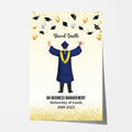 Personalized Congrats Graduates Poster