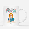 Personalized I Love Being A Nurse Mug