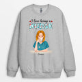 Personalized I Love Being A Nurse Sweatshirt