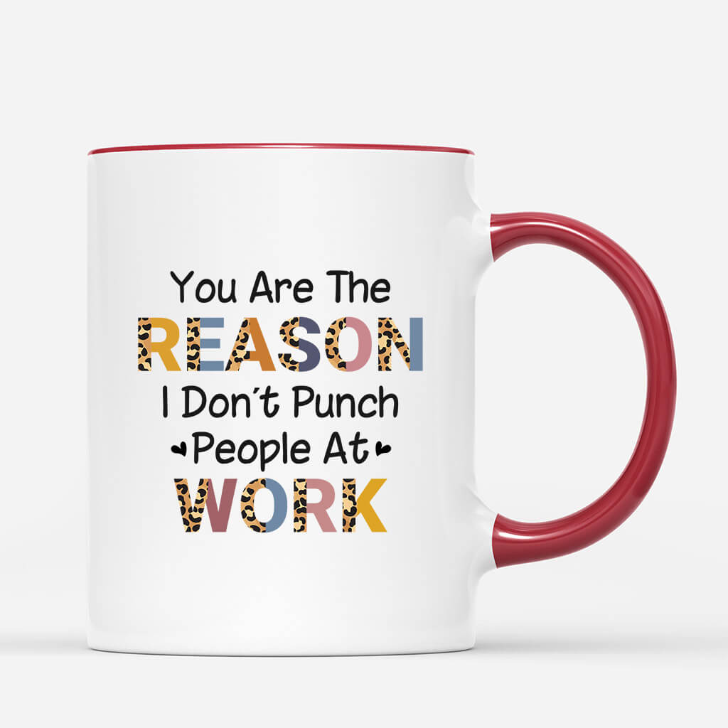 Personalized Work Besties Mug