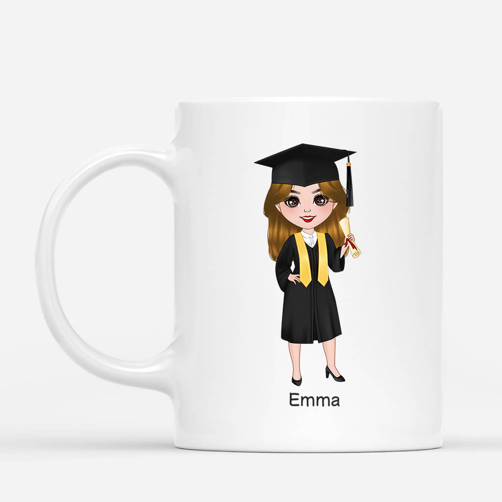 Personalized I'm Finally Graduated Mug