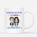 Personalized Working With Me Everyday Is Your Gift Mug