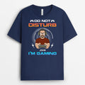 Personalized Do Not Disturb I'm Gaming T-Shirt