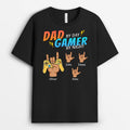 Personalized Dad By Day Game Player By Night T-Shirt