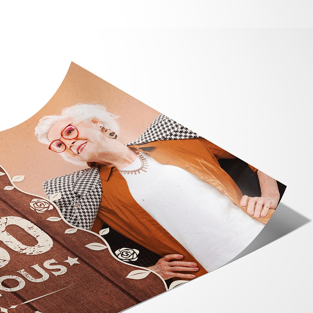 Personalized This Queen Makes 60 Fabulous Poster