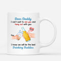 We Will Be The Best Drinking Buddies Dad Mug - Dad Personalized Gifts