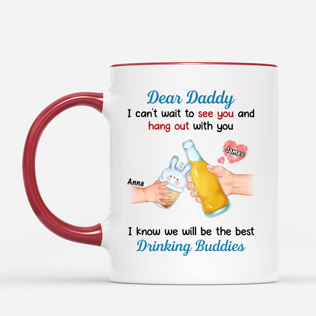 We Will Be The Best Drinking Buddies Dad Mug - Dad Personalized Gifts