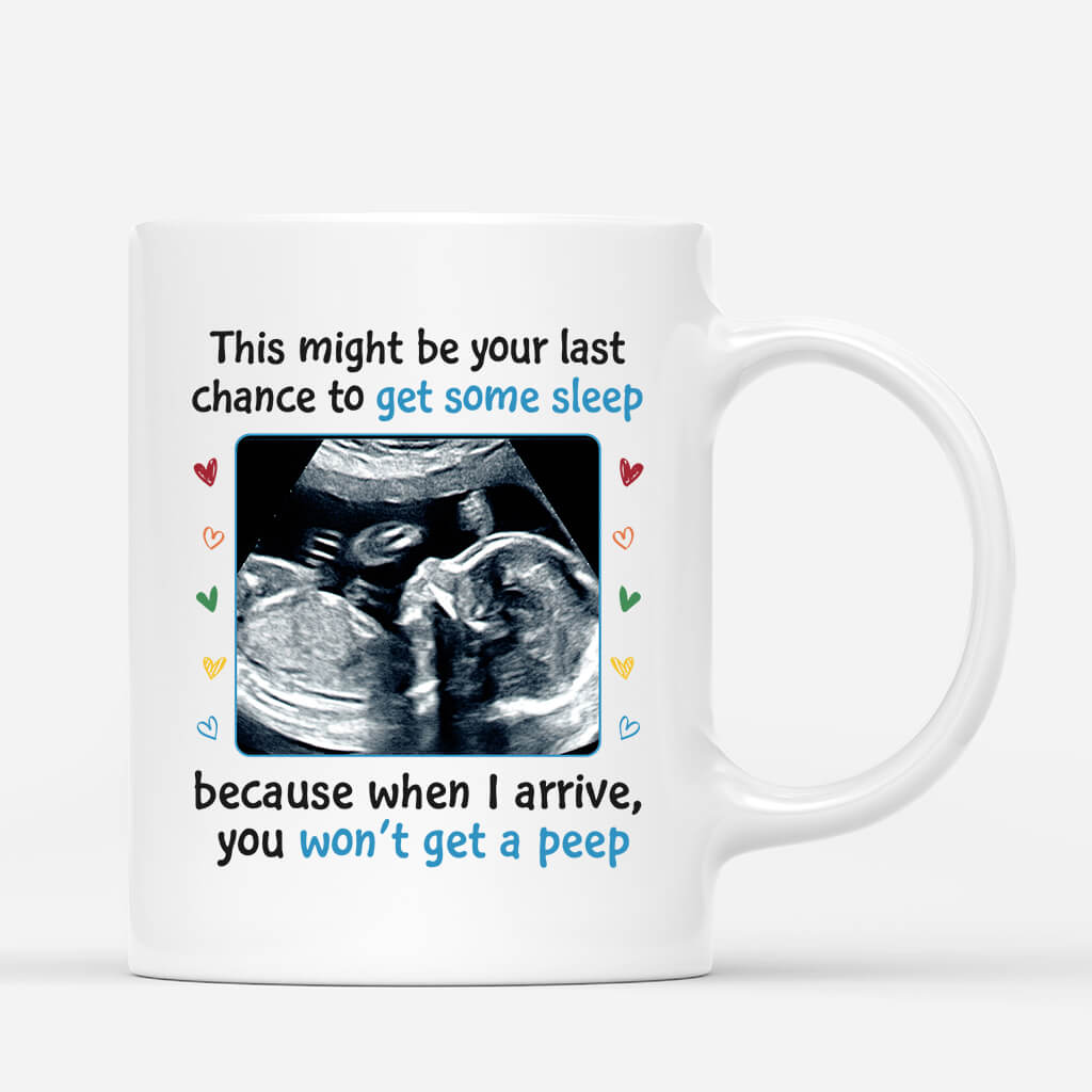 Personalized I Can't Wait To Meet You Daddy Mug