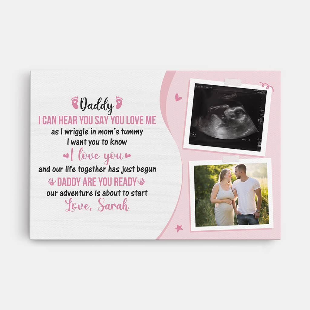 Personalized Daddy Our Adventure Is About To Start Canvas