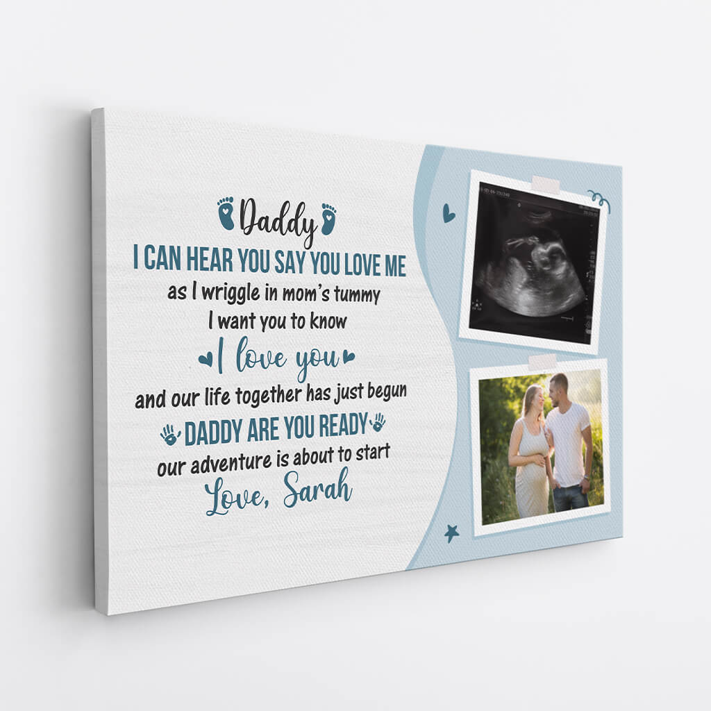 Personalized Daddy Our Adventure Is About To Start Canvas