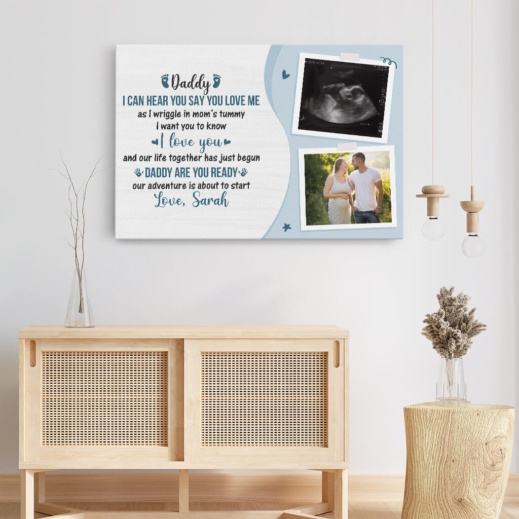 Personalized Daddy Our Adventure Is About To Start Canvas