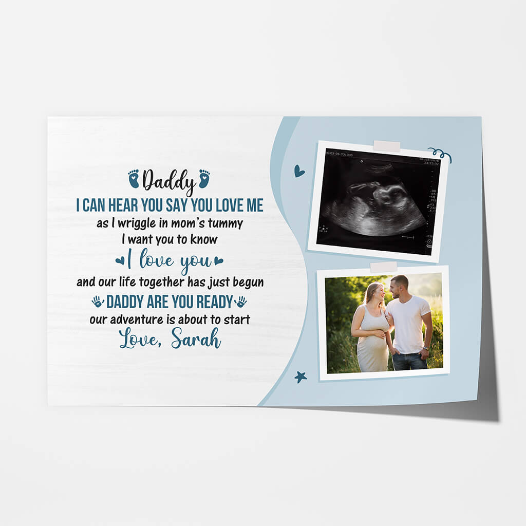 Personalized Daddy Our Adventure Is About To Start Poster