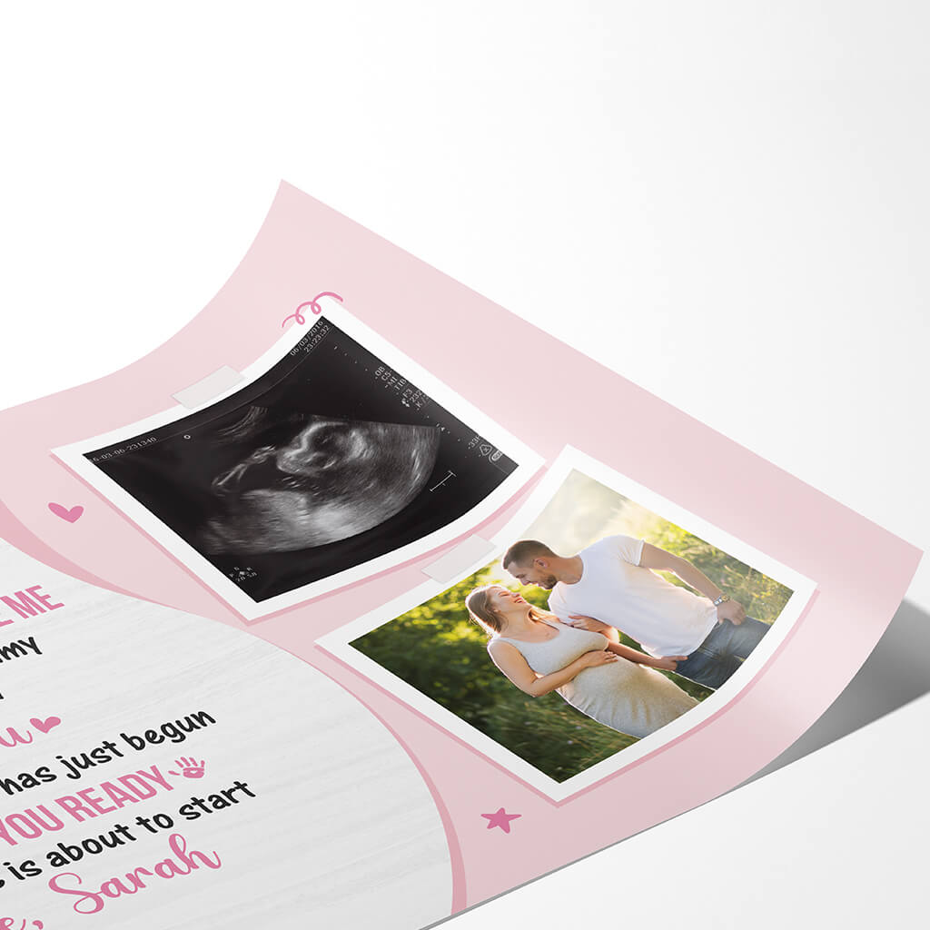 Personalized Daddy Our Adventure Is About To Start Poster