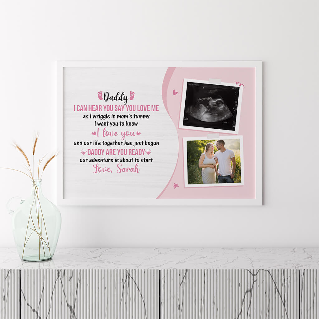 Personalized Daddy Our Adventure Is About To Start Poster