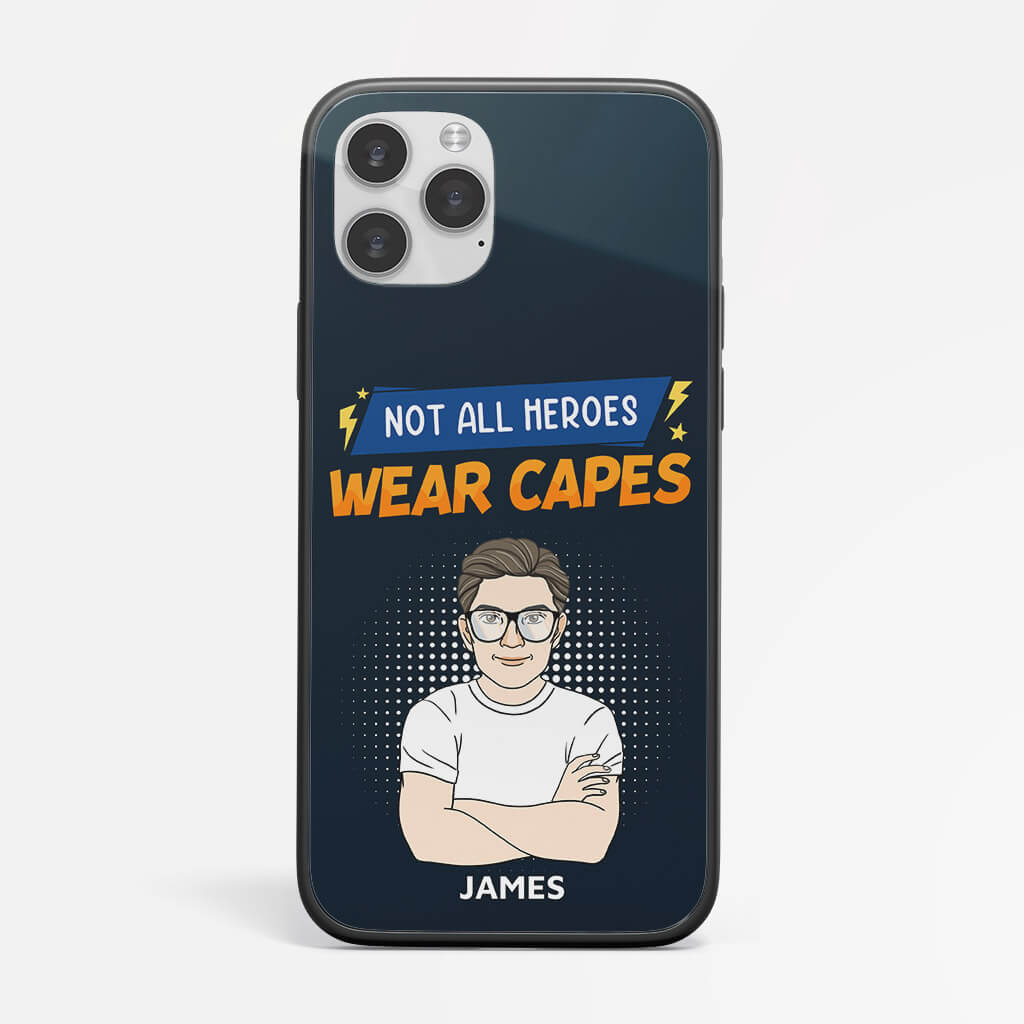 Personalized Not All Heroes Wear Capes iPhone 13 Phone Case