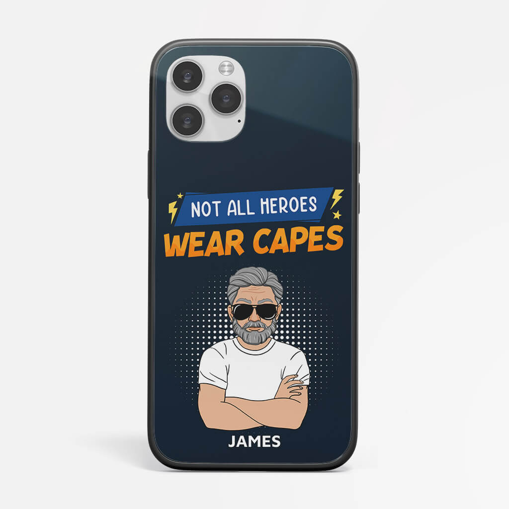 Personalized Not All Heroes Wear Capes iPhone 12 Phone Case