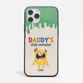 Personalized Grandpa's/Daddy's Little Monster iPhone 11 Phone Case