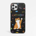 Personalized Hello To Cat Mom/Dad iPhone 12 Phone Case