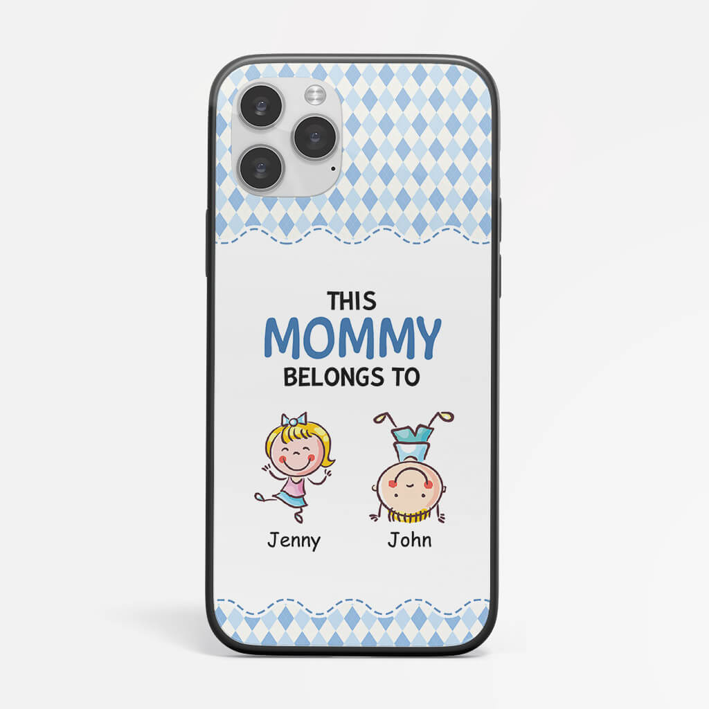 Personalized This Mummy Belongs To Iphone 13 Phone Case