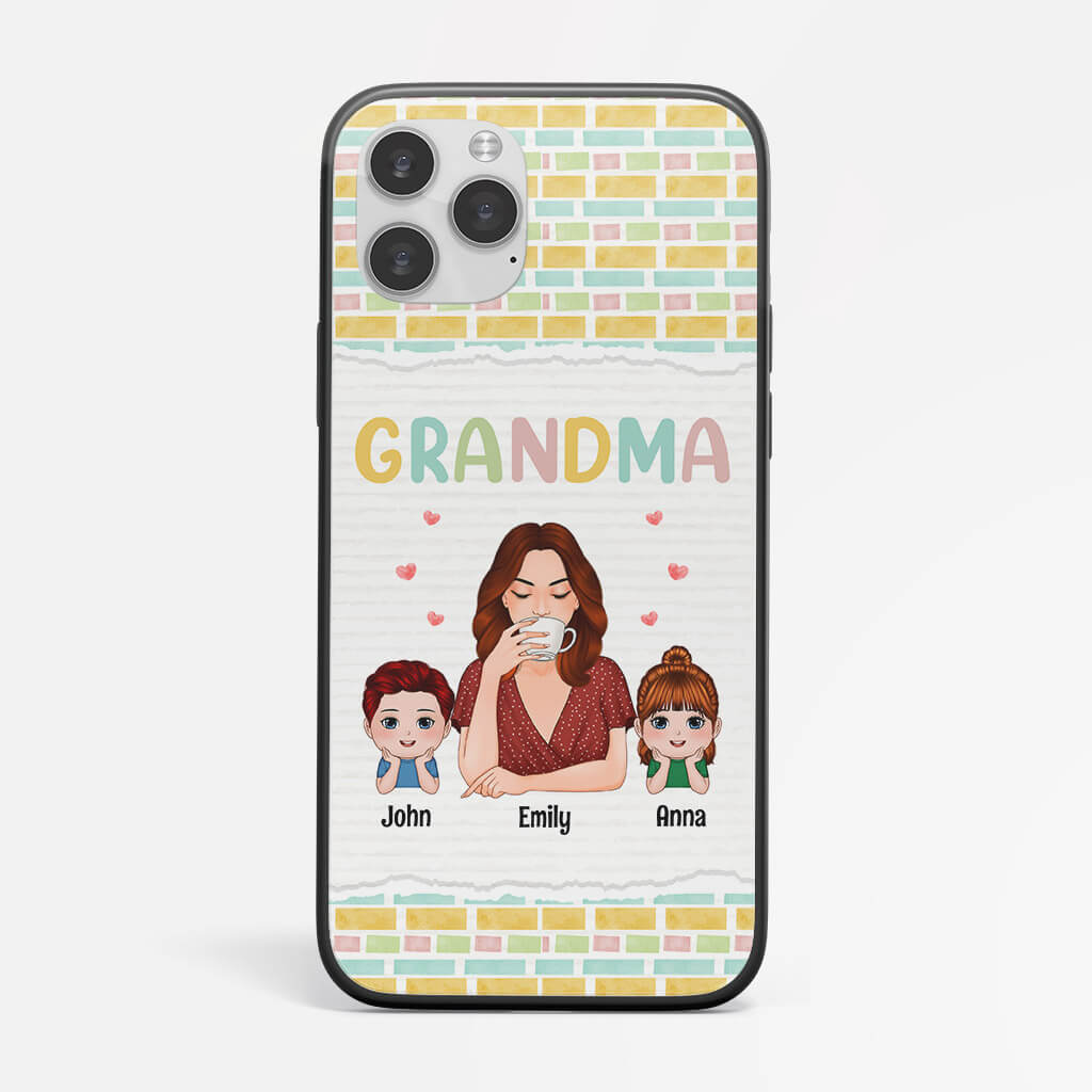 Personalized Mommy/Grandma Iphone 6 Phone Case