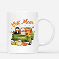Cat Mom/Dad Fall Season - Personalized Cups With Cats