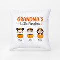Personalized Grandma's Little Pumpkins Pillow