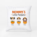 Personalized Mom's Little Pumpkins Pillow