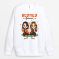 Personalized Besties Forever in Fall Season Sweatshirt