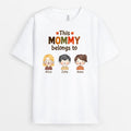 Personalized This Fall Grandma/Mom Belongs To T-Shirt