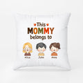 Personalized This Fall Grandma/Mom Belongs To Pillow