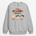Personalized This Fall Grandpa/Dad Belongs To Sweatshirt