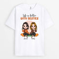 Personalized Life Is Much Better With Besties T-Shirt