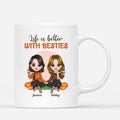 Personalized Life Is Much Better With Besties Mug