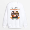 Personalized Life Is Much Better With Besties Sweatshirt