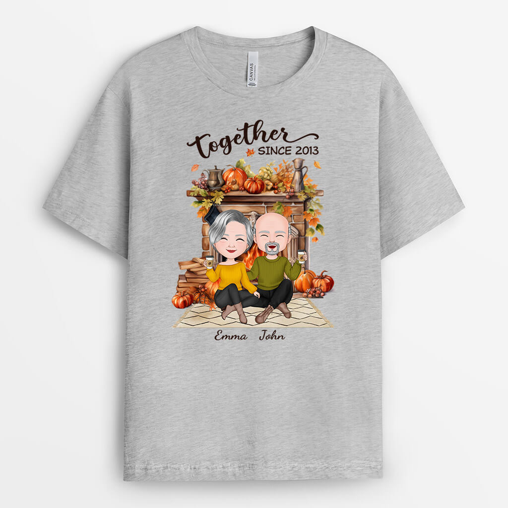 Personalized Fall Season Together Since T-Shirt