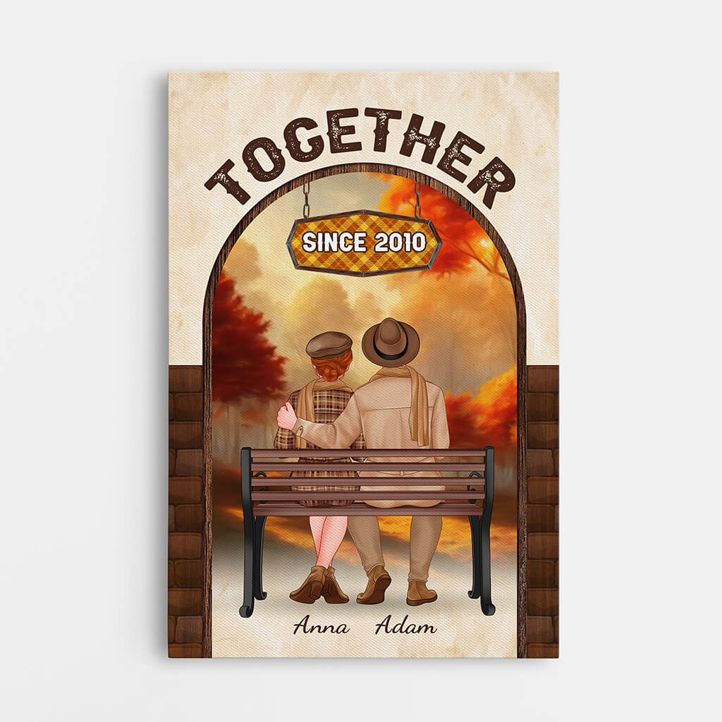 Personalized Fall Season Together Since Canvas
