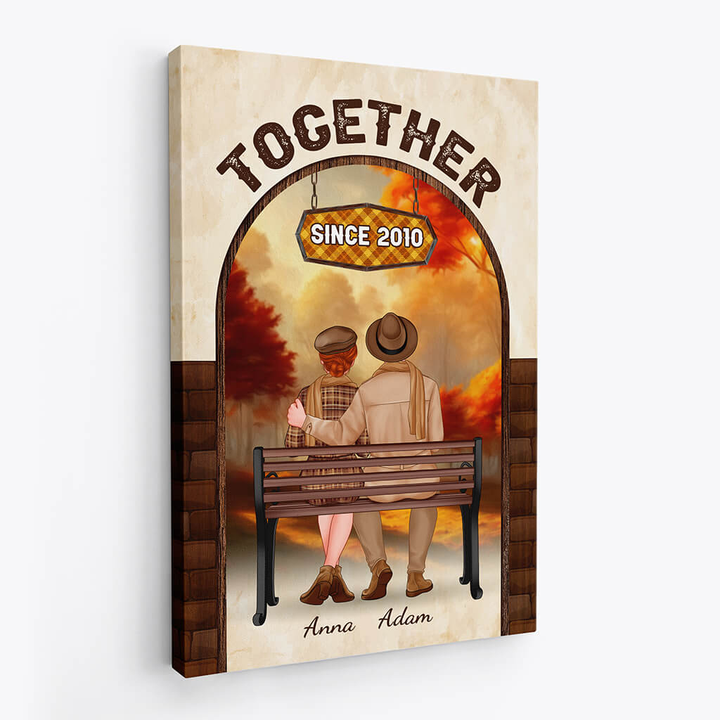 Personalized Fall Season Together Since Canvas