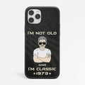 Personalized Not Old I'm 60th Classic iPhone 12 Phone Case