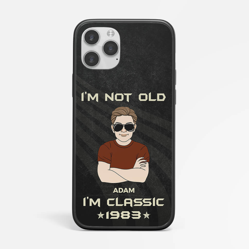 Personalized Not Old I'm 40th Classic iPhone 14 Phone Case