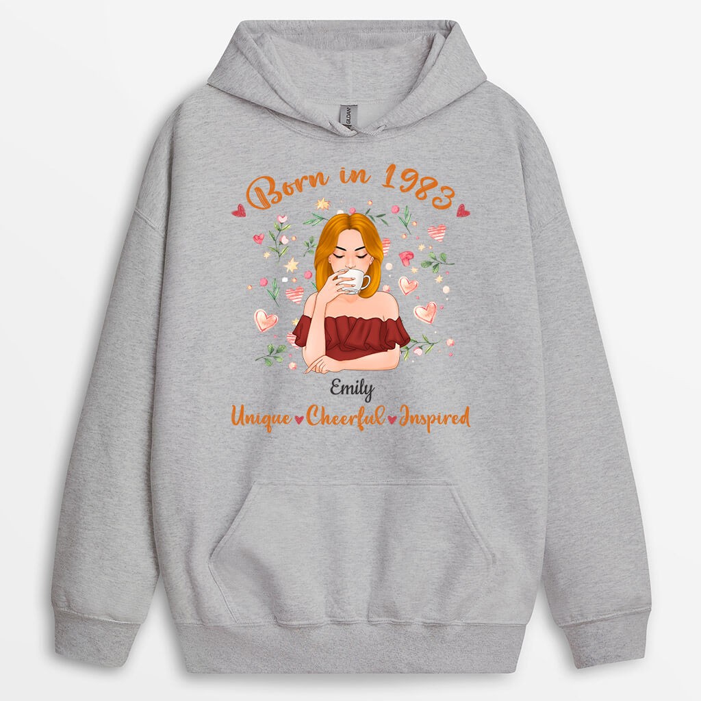 Personalized Born In 1993 Hoodie