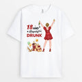 Personalized Turning 18 And Legally Drunk T-Shirt