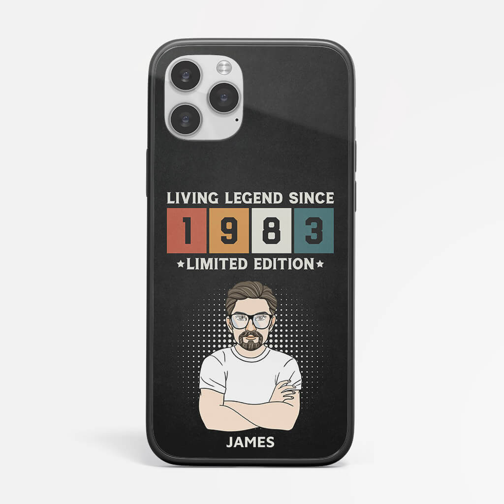 Living Legend Since iPhone Phone Case - Personal Gifts For Friend's 50th Birthday