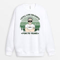 Personalized Still Live On Earth For 70 Years Sweatshirt