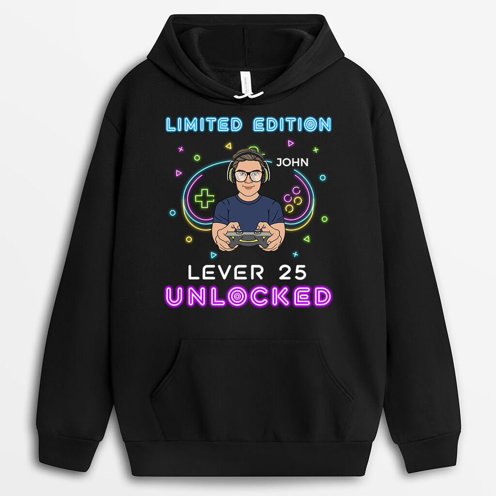 Personalized Level 21 Unlocked Hoodie