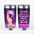 Personalized Don't Worry About 21st Birthday Tumbler