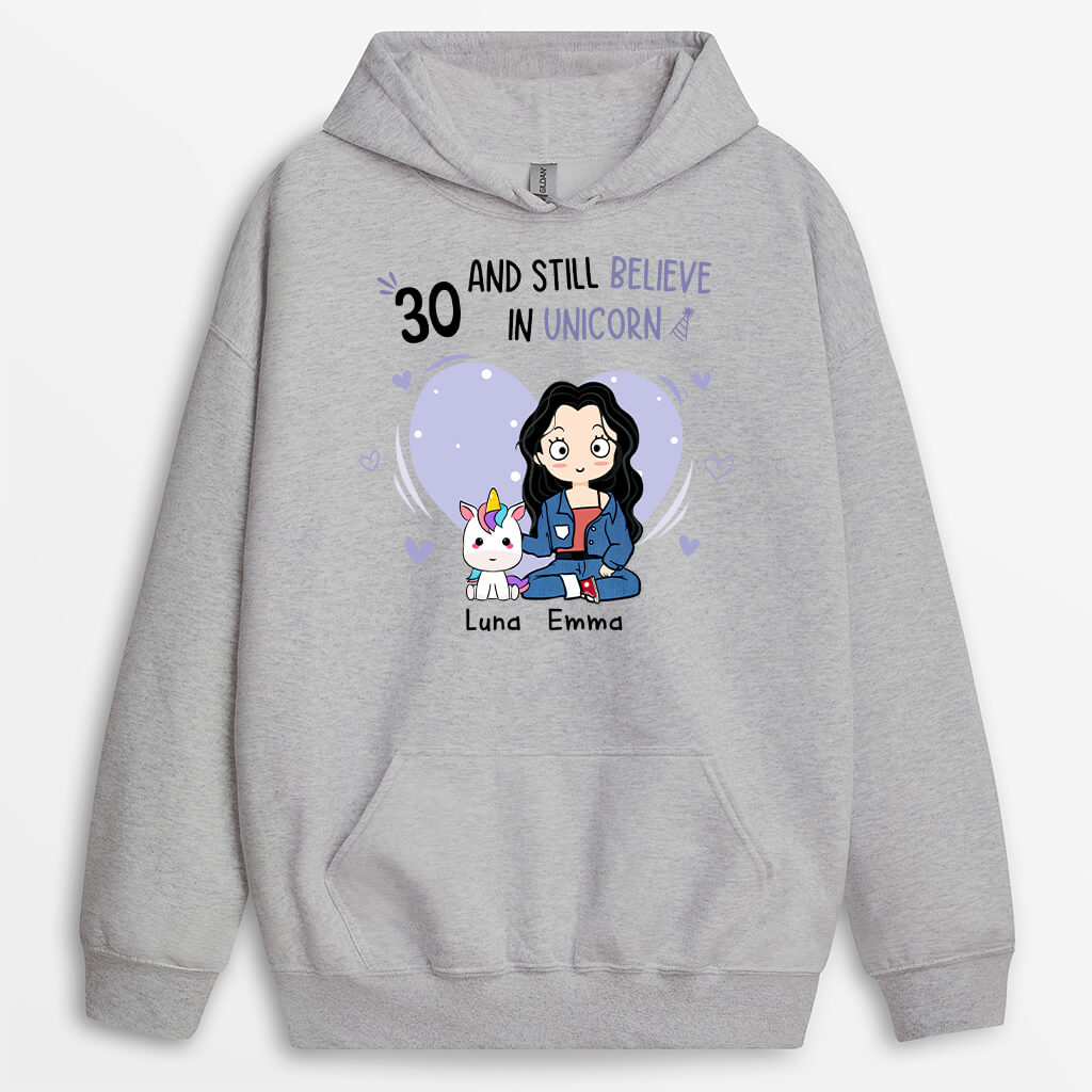 Personalized 21 And Still Believe In Unicorn Hoodie