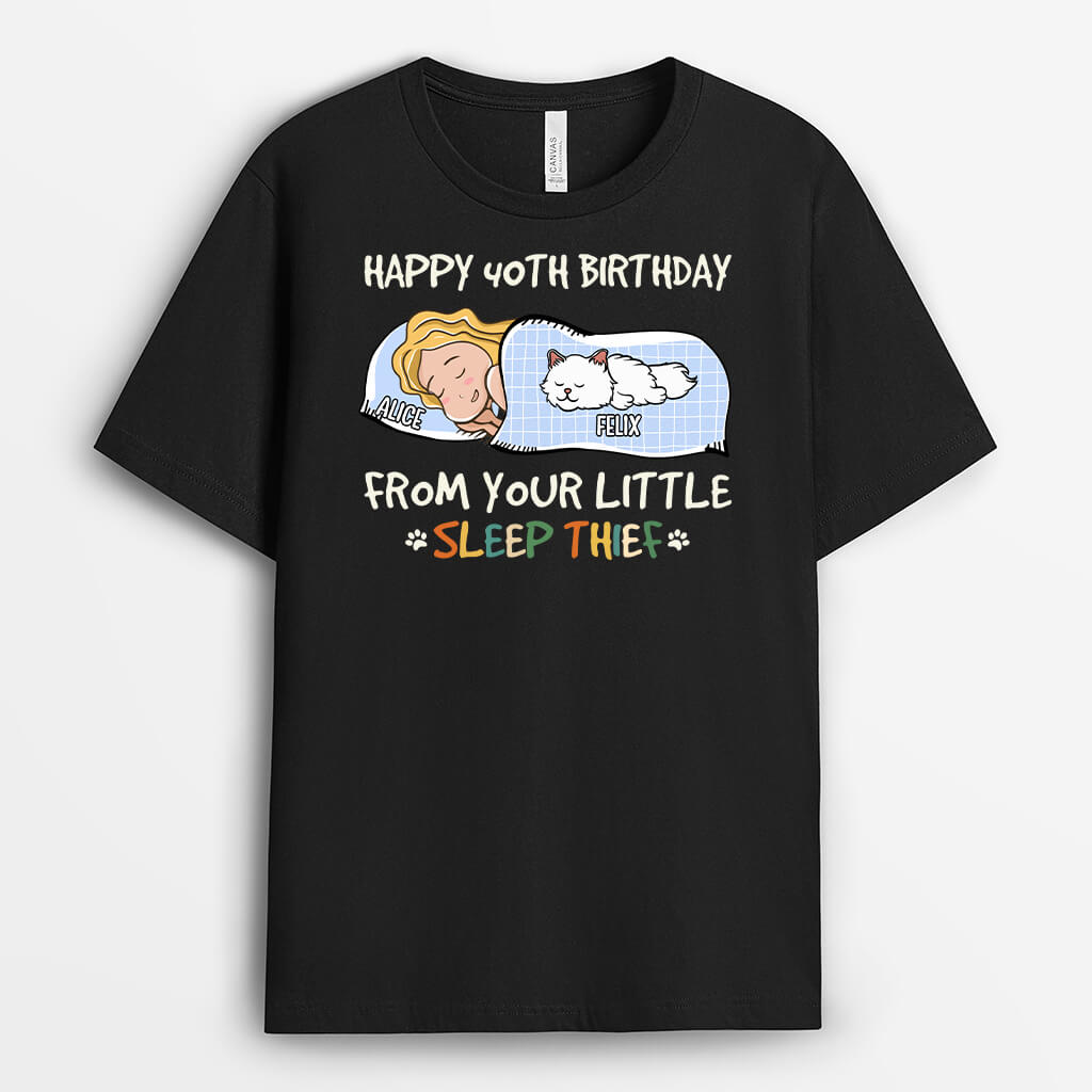 Happy Birthday T-Shirts With Cats – From Your Sleep Thief